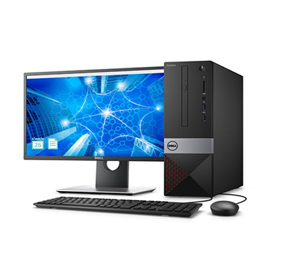 dell vostro desktop 3470 8th gen intel core i3 8100 u/ 4 gb ram/ 1tb hdd/ windows 10 home single with ms office 2019 home and study/ 18.5 tft/ wired key board mouse with 3 years warrenty/ no dvd